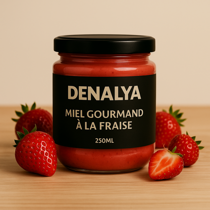 Miel gourmand fraise